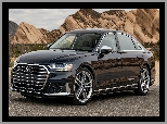 2020, Czarne, Audi S8